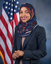 Ilhan Omar portrait