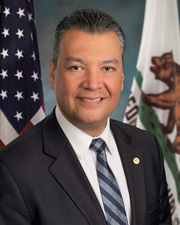 Alex Padilla portrait