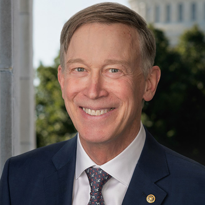 John W. Hickenlooper, Democrat Senate member